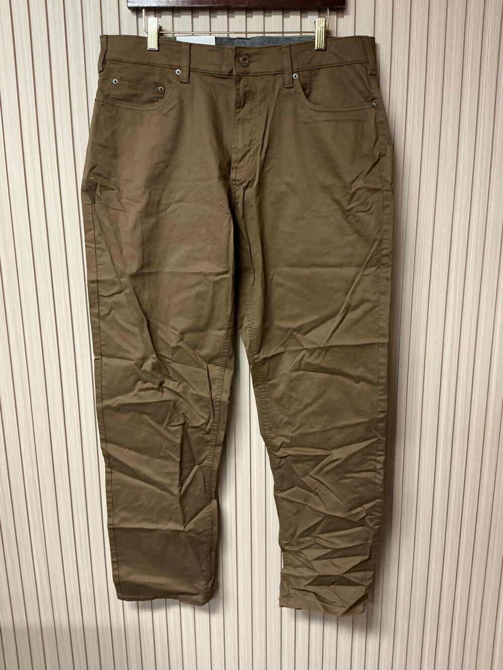 Member's Mark Men's Mason Straight Fit Stretch 5 Pocket Pants Size 36x32